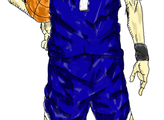 バスケットボーイ イラスト