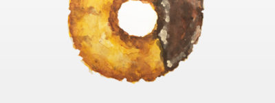 「チョコファッション」水彩イラスト