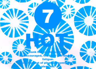 朝顔のイラスト