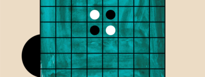 BLACK WHITE グラフィック オセロイラスト