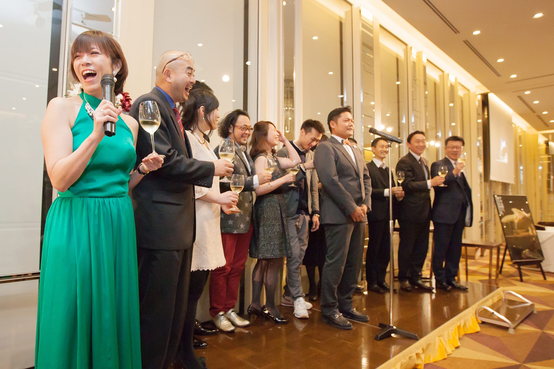 MR AROMAお披露目パーティー