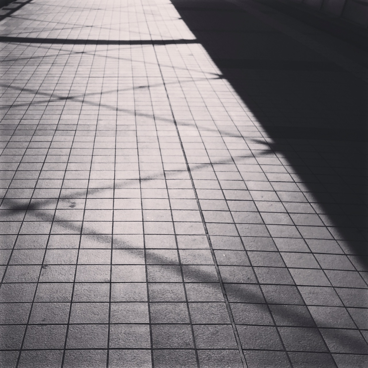 朝霧駅の海へ向かう橋
