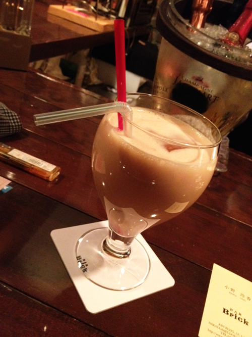 作ってもらったドリンク