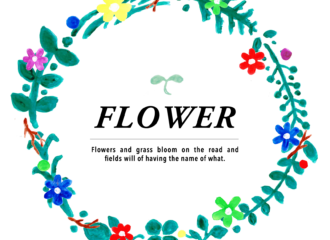 花冠のイラストレーション