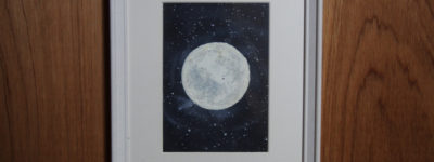 月のイラストレーション