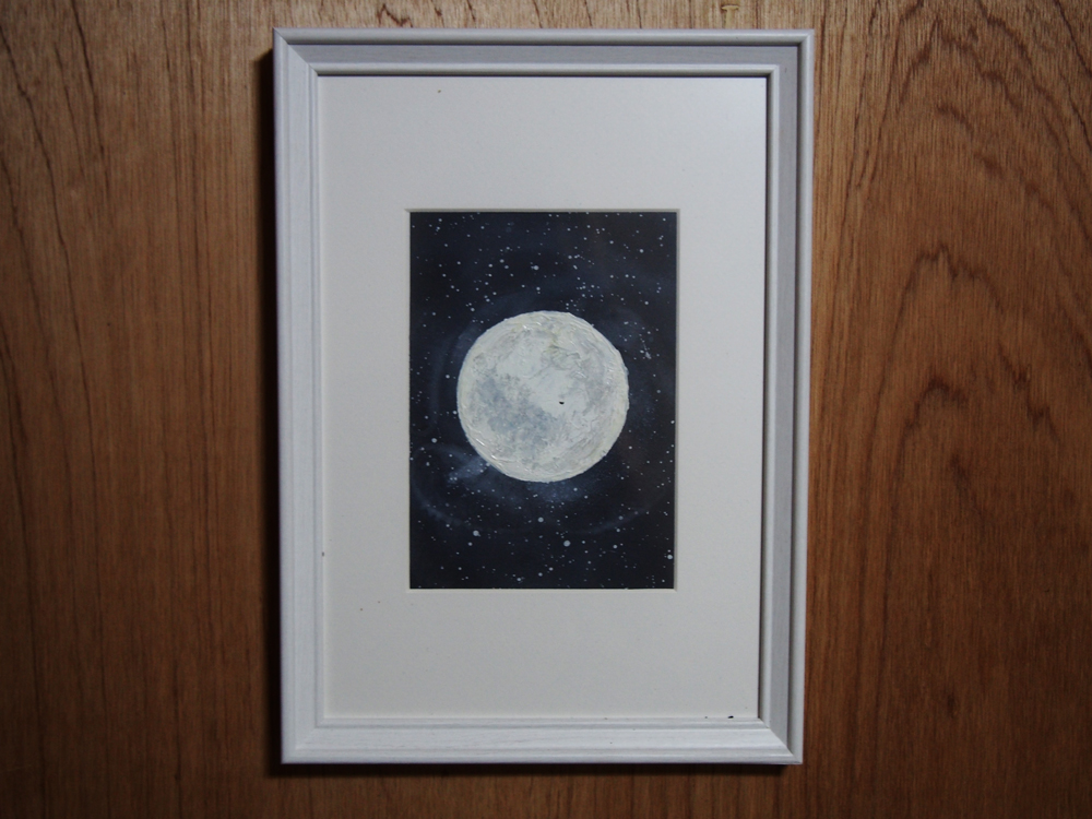 月のイラストレーション