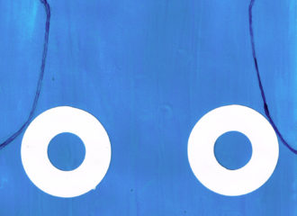 大阪万博のコスチュームのイラストレーション