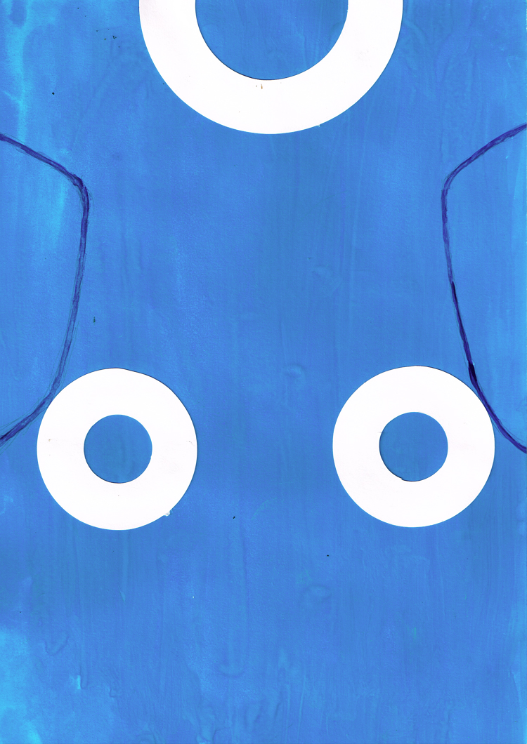 大阪万博のコスチュームのイラストレーション