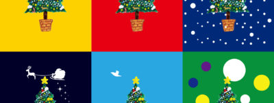 クリスマスツリー イラストレーション