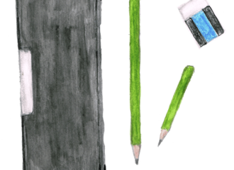 筆記用具 イラストレーション