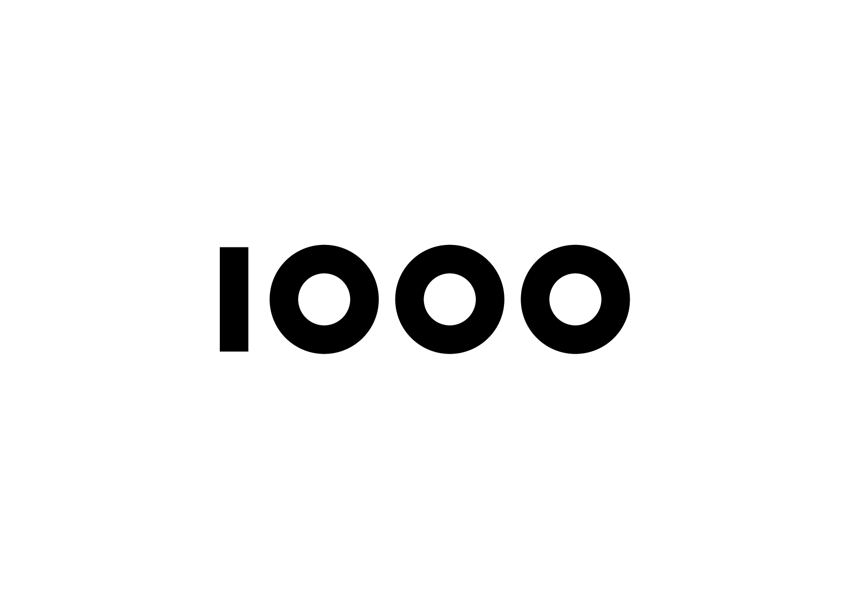 1000 post ロゴ