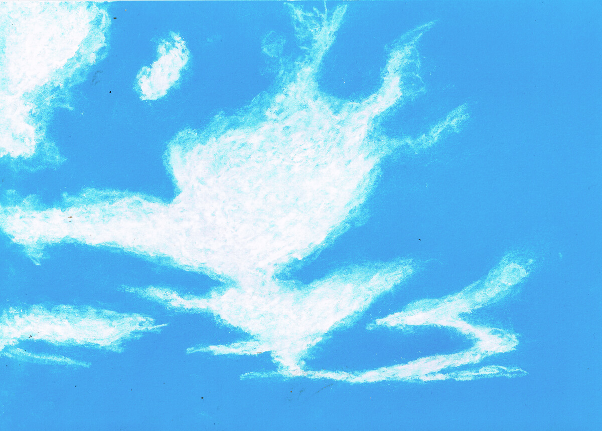 空と雲 イラストレーション