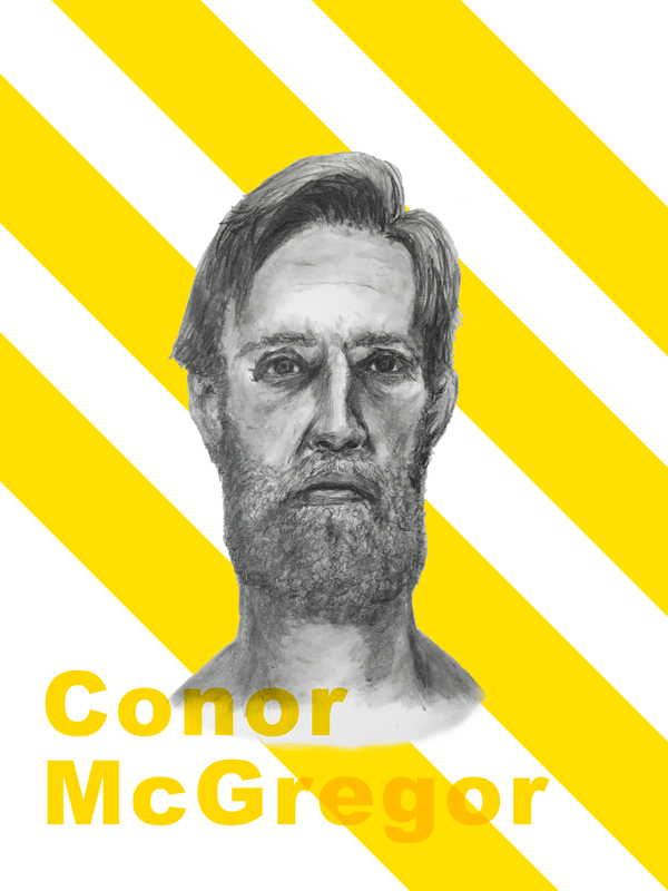 conor magregor イラストレーション