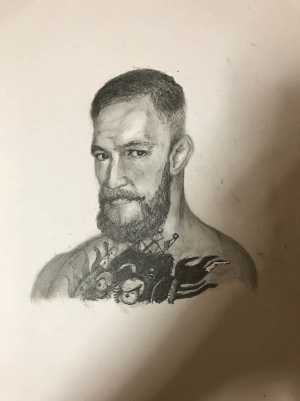 conor magregor イラストレーション