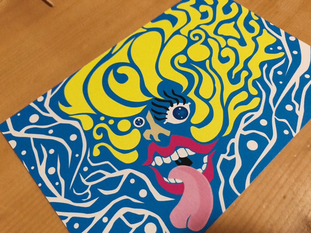 変容　ポストカード