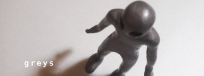 粘土細工 宇宙人3号