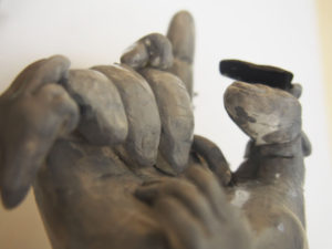 粘土細工 手 No.1争い