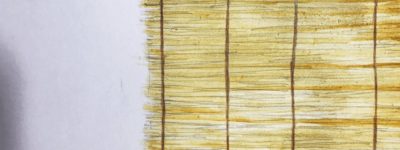 簾　イラストレーション