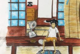 夏　イラストレーション