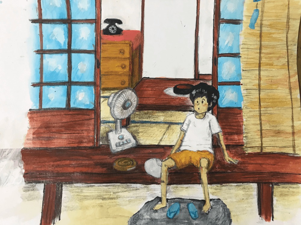 夏　イラストレーション