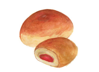 ジャムパン　イラスト