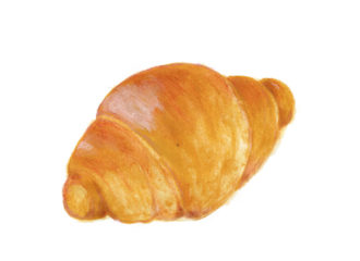 ロールパン　イラスト