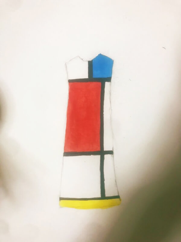 モンドリアン イラスト