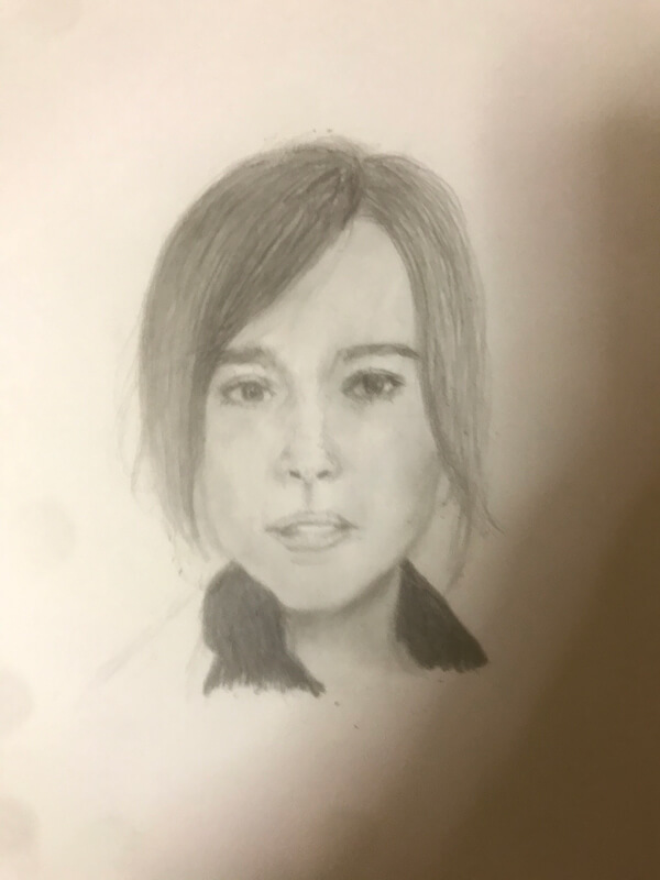 エレン・ページ イラスト