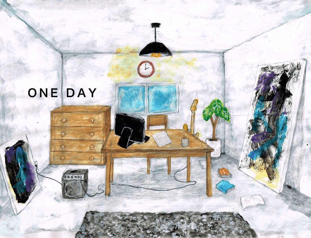 部屋のイラスト