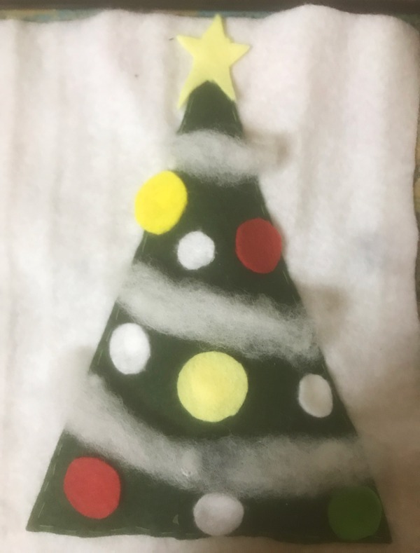 フェルト クリスマスツリー クラフト