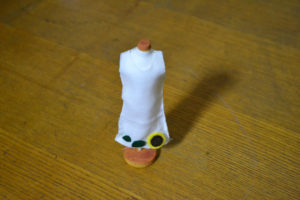 紙粘土細工　トルソー