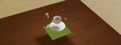 コーヒーカップ　3d イラスト