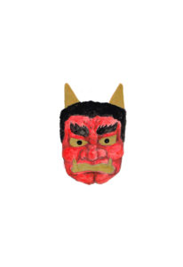 鬼　お面　イラスト