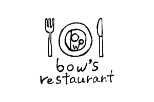 bow's restaurant ロゴ