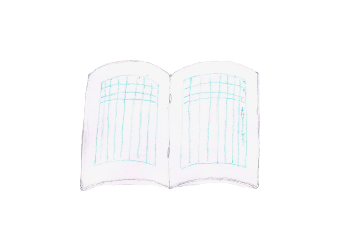 連絡帳　イラスト