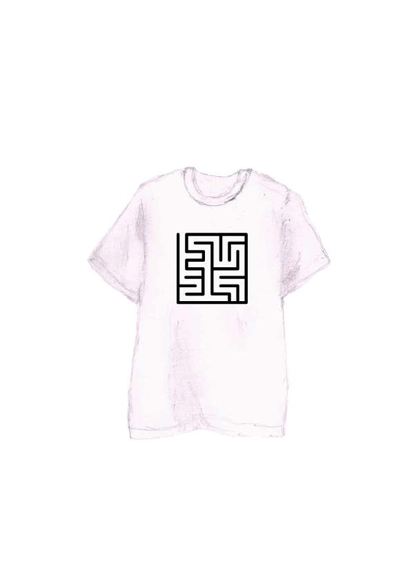 bow’s T「MAZE」Tシャツ イラスト