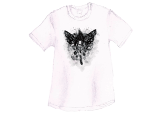 bow’sT「メタモルフォーゼ」Tシャツ イラスト