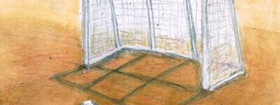 小学校の思い出　サッカー　イラスト