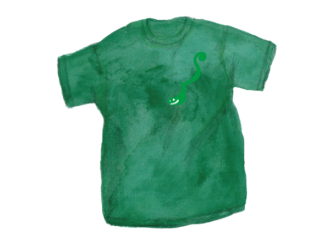 bow's T「動作凍結」Tシャツ イラスト