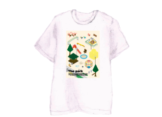 bow’sT「PARK」Tシャツ イラスト