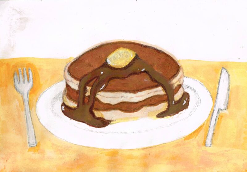 ホットケーキ パンケーキイラスト
