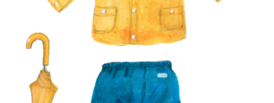 合羽コーディネイト　イラスト