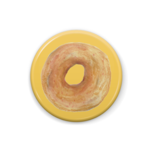 bow's Donuts　ドーナツ缶バッジ