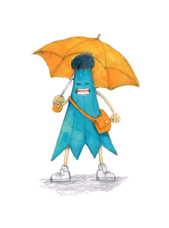 アンブレ君　キャラクターイラスト