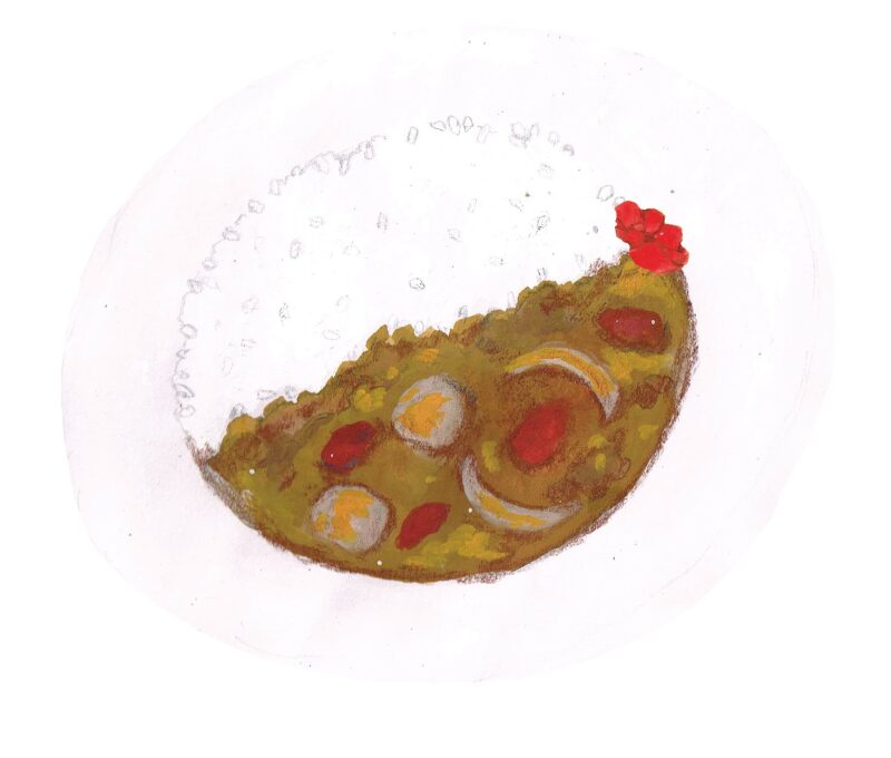 カレー　イラスト