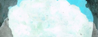 双眼鏡スコープ　海　イラスト