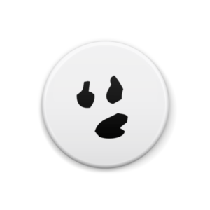 bow's town people えっ！？てなった人の顔　イラスト缶バッジ