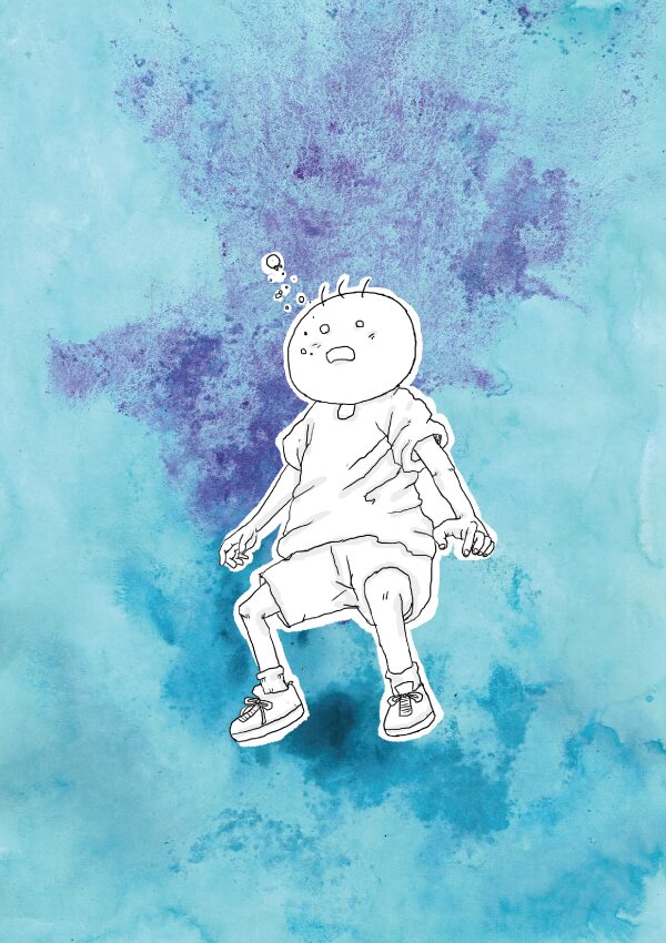 坊太 水中 イラスト