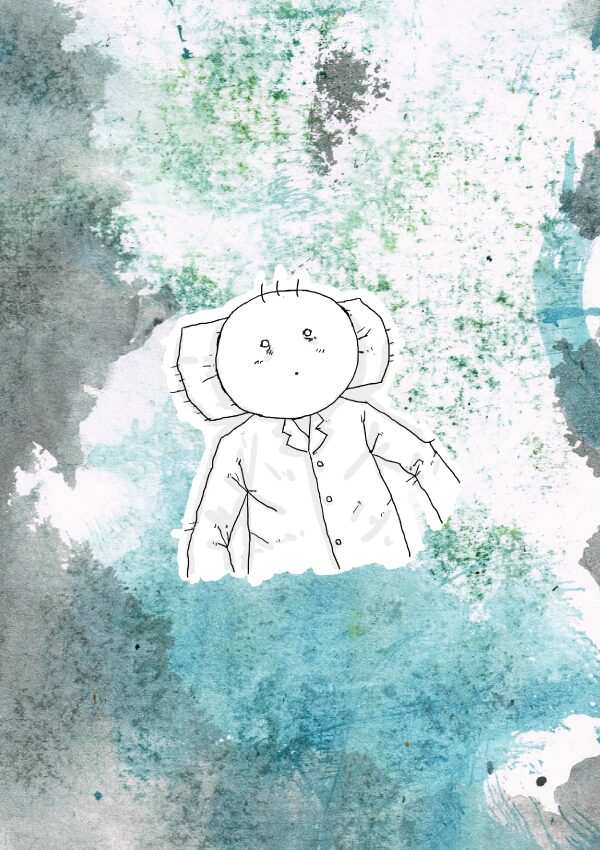 坊太と睡眠　イラスト