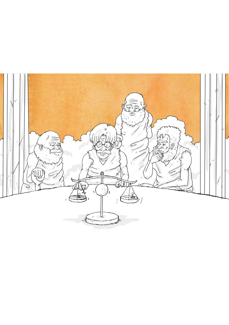 創造主 イラスト